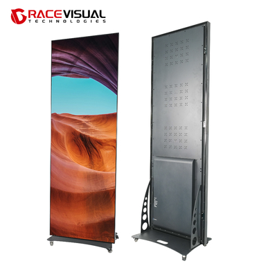 Ultra-Slim LED Poster Display-Lightweight & Versatile Installation with Speaker Inside