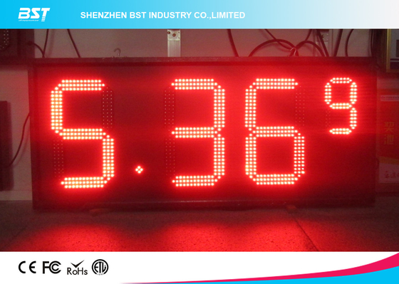 双面色 LED 時計ディスプレイ 屋外スポーツ用 高精度
