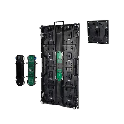 500x1000mm フロントサービス P3.9 室内型アルミニウムレンタル LEDディスプレイ