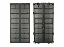 P3.9-7.8 パネルあたり9kgのピクセル密度で32768px/m2の透明な屋外LEDディスプレイ