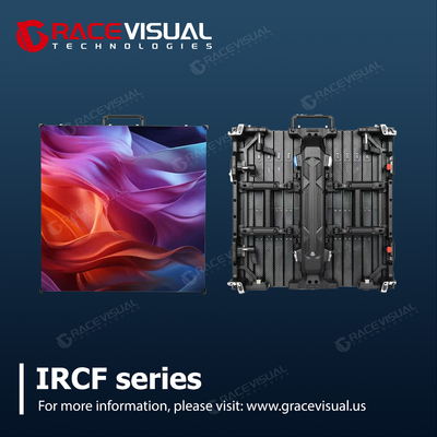 IRCFシリーズ 柔軟なLEDパネル 室内 P2.6/P2.9/P3.9 500MM*500MM, A8s カード受信,7680HZ 高リフレッシュレート