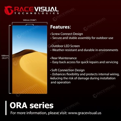 P2.9 スポーツイベント用の屋外レンタルLEDディスプレイ ORA 7680hz 500X1000mm