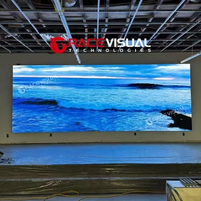 フロントサービス 640mm X 480mm 壁掛けのインドアディスプレイ P1.25/1.538/1.86/2.5mm ピクセルピッチ