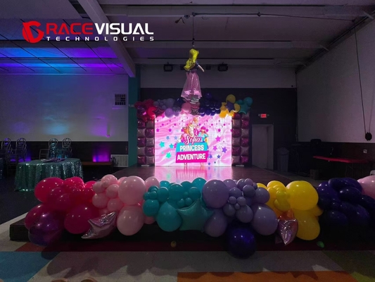 プロフェッショナルレンタル LEDビデオウォール フロントサービス - ステージ,コンサート&イベントのためのIRBシリーズ 500*500MM & 50*100MM