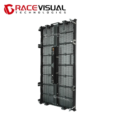 透明な屋外LEDディスプレイ 32768px/m2 ピクセル密度 500x125mm モジュール寸法 超高軽量設計
