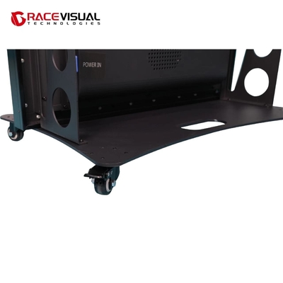 IPシリーズP186,P2.5mm l-ポスター 640x1920mm,3840Hz 高リフレッシュレート,Wi-Fi制御,車輪ベース付きインドアLEDスクリーン