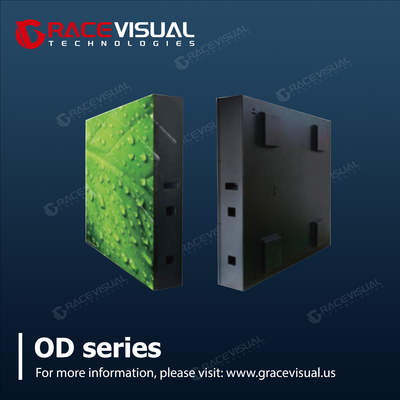 ODシリーズ フルフロントサービス アウトドアLEDディスプレイ 4.81 5.95 6.67 8 10mm ピクセルピッチオプション 高明るさ 6500nits