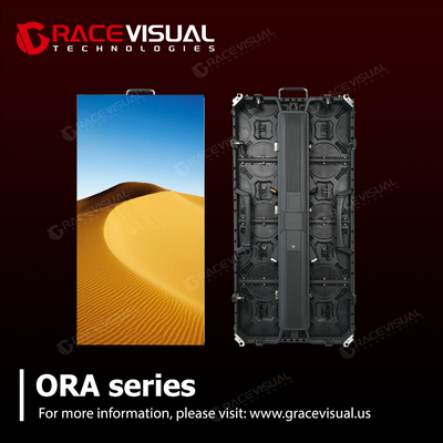 ORAシリーズ P 2.97/P 3.91 LEDディスプレイ 解明 4500 ニット 明るさ 7680 Hz リフレッシュレート 天気防護 屋外パネル