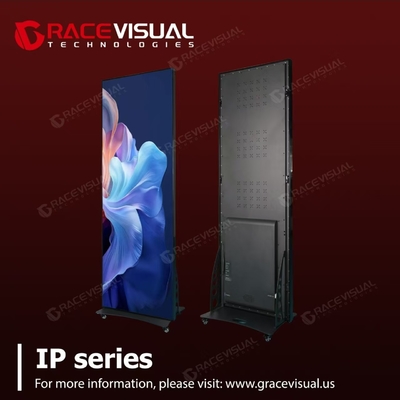 IP シリーズ インダース ポスター LED スクリーン 個別に使用または相互接続機能