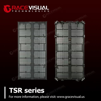 TSR-3.9-7.8 7680HZ IP65 透明 LED スクリーン 透明 LED フィルム スクリーン フルカラー 窓