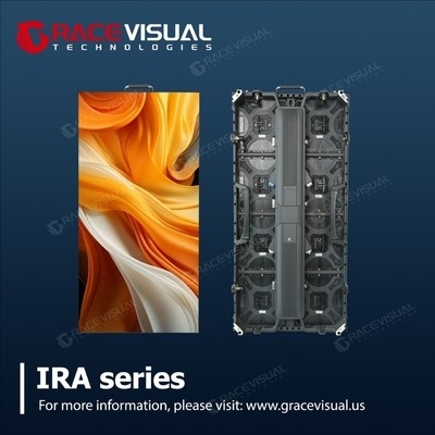 IRAシリーズ P3.91 室内レンタル フルカラー 500x1000mm 7680Hz 高リフレッシュレート LEDディスプレイ