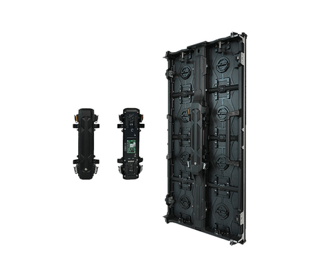 アウトドアレンタル LEDディスプレイパネル 2.6mm / 2.9mm / 3.9mm ピクセルピッチ 迅速なセットアップ フロント バックメンテナンス ステージイベントやツアーのためのモジュール設計