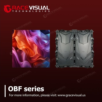 OBFシリーズ 屋外LEDディスプレイ 裏部サービス,ダイカスティングアルミ,IP65保護と960×960mmパネル
