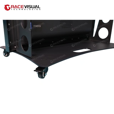 IPシリーズLEDポスター インドアディスプレイ 640x1920mm IP40/IP21評価付き スタンディングフレーム 商業プレゼンテーションに最適